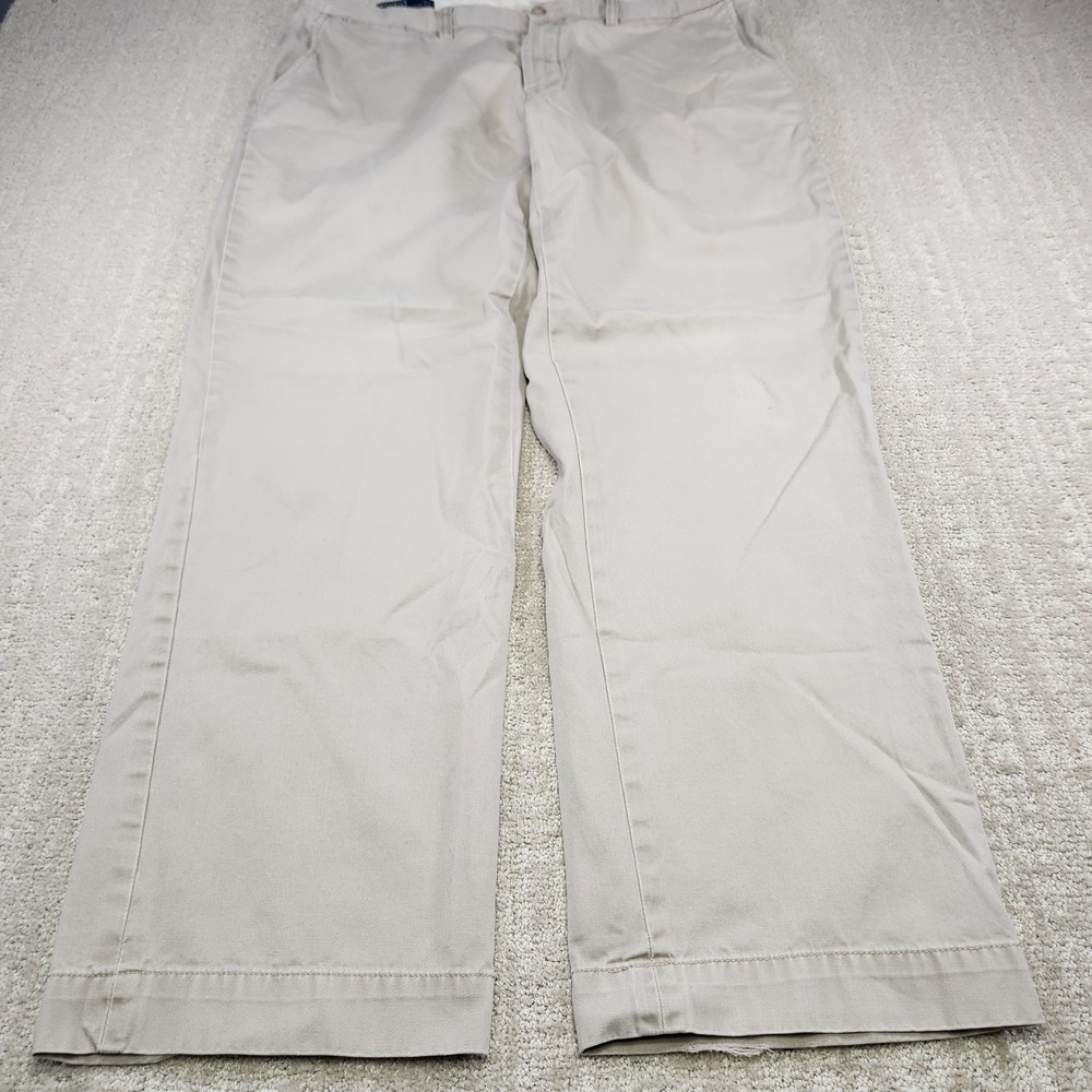 Vintage Polo Ralph Lauren Preston Pants Men 38x32 Relaxed Straight High‎ Rise